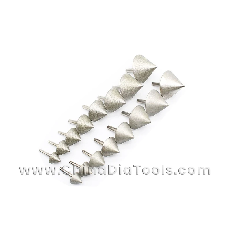 Electroplated Diamond Umbrella Cone Grinding Head