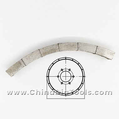 Diamond segment for squaring wheel ceramic Diamond segment for squaring wheel ceramic